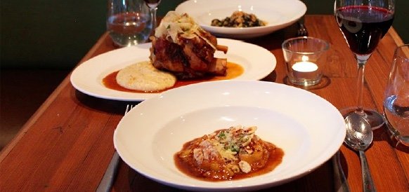 a mano food table